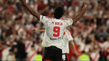 River, obligado a ser paciente con Miguel Borja