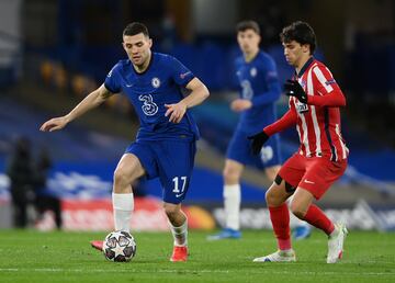 Kovacic y Joao Félix.