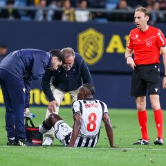 Douglas y Mamah, lesionados
