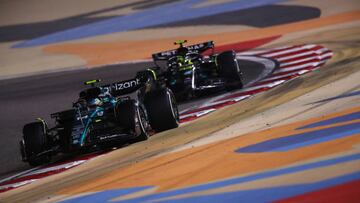 Alonso inventa un podio y le pinta la cara a Hamilton