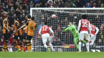 Más desgaste para el Arsenal: 0-0 ante el Hull y jugará replay