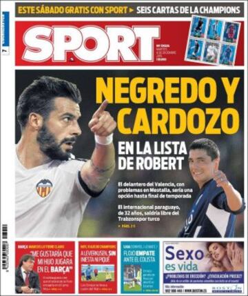 Portadas de la prensa mundial