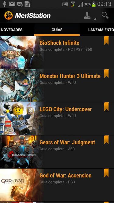 La app Meristation se actualiza en Android