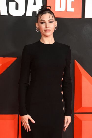 As赤 es el peinado con el que ?rsula Corber車 arras車 en la gala de 'La casa de papel'