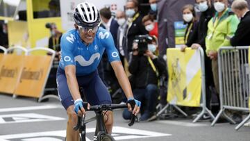 Enric Mas, corredor del Movistar.