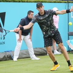 Jarry tuvo un gran debut ante el uruguayo Pablo Cuevas
