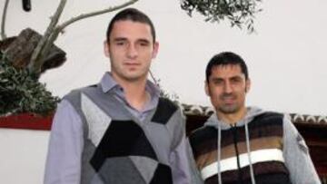 <b>DUPLA ATACANTE. </b>Delibasic y Danciulescu formarán la delantera blanquiazul esta noche.