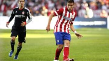 El Atlético, en la gira sudamericana.