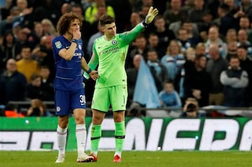 Lack of leaving the pitch from Chelsea's Kepa Arrizabalaga.