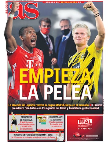 Las portadas de AS de marzo