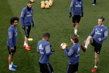 Bale, fully fit for Las Palmas; Danilo back with the group