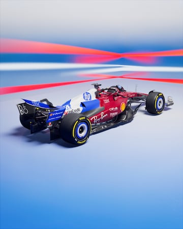 El dise?o especial de los italianos para los monoplazas y monos de sus pilotos Charles Leclerc y Lewis Hamilton.
