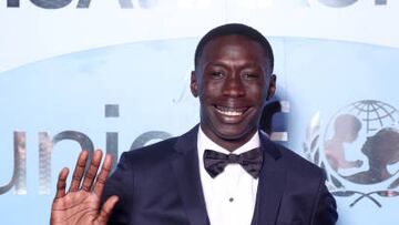 CAPRI, ITALY - JULY 30: Khaby Lame attends the photocall at the LuisaViaRoma for Unicef event at La Certosa di San Giacomo on July 30th in Capri, Italy. (Photo by Daniele Venturelli/Daniele Venturelli/Getty Images for Luisaviaroma )