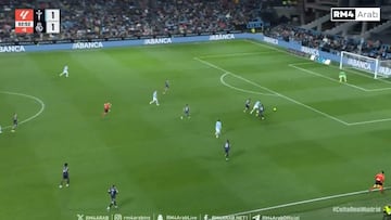 Minuto 93, 1-1 y ocurrió esto en el Celta - Madrid: ha pasado por alto y fue clave
