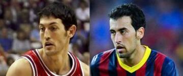 Kirk Hinrich y Sergio Busquets