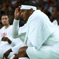 Carmelo supera a Jordan en un nuevo trámite de EE UU: 113-69
