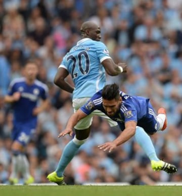 En la segunda fecha de la Premier, el City vence al Chelsea de Falcao y Cuadrado