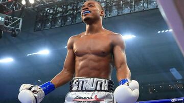 El protegido de Floyd Mayweather, Errol Spence Jr., asegur&oacute; que le gustar&iacute;a enfrentar a Sa&uacute;l &#039;Canelo&#039; &Aacute;lvarez en 160 lb, en el estadio de los Cowboys.