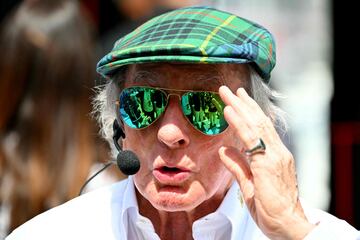 Jackie Stewart, expiloto de automovilismo británico.