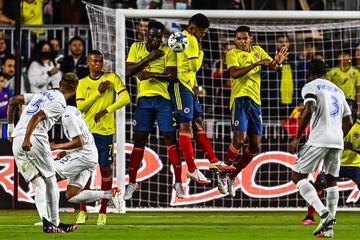 La Selección Colombia venció 2-1 a Honduras en amistoso disputado en Fort Lauderdale con goles de Juan Fernando Quintero y Andrés Colorado. Kervin Arriaga anotó para el equipo del Bolillo Gómez.