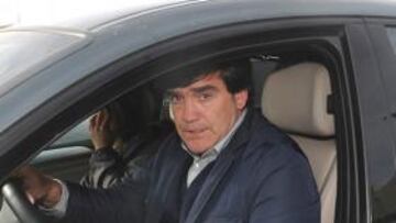 Marcos Alonso, ayer.