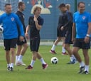 Así prepara Croacia su próximo partido frente a Argentina