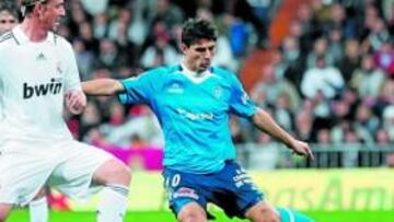 <b>100 PARTIDOS. </b>El onubense Jesús Vázquez se ha hecho centenario en el Recre como jugador de Primera División.
