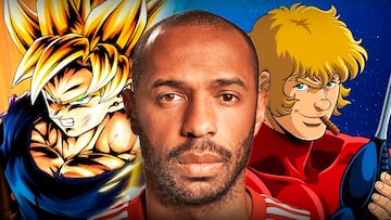 Thierry Henry anime Dragon Ball Z Cobra
