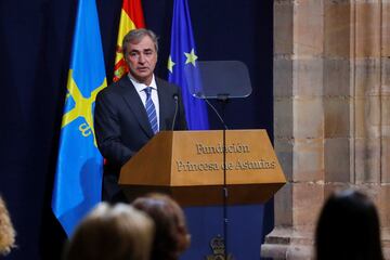 Carlos Sainz recibe el premio Princesa de Asturias