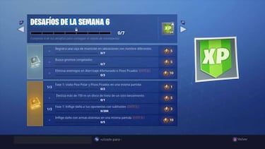 Fortnite Battle Royale: Desafíos de la Semana 6 de la Temporada 7