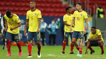 Colombia, la selección de más faltas y tarjetas en la Copa
