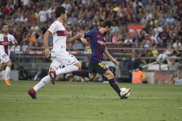 El segundo gol de Messi supuso el 6-2.