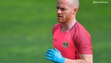 Isi, durante la vuelta al trabajo.