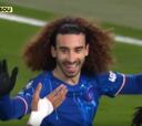 DAZN le dice a Haaland que tiemble: vean el golazo de Cucurella con una celebración especial