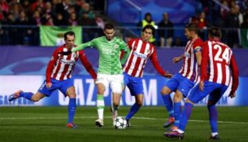 Pereiro, Godín y Tiago.