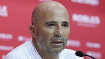 Sampaoli: "The more players Madrid have out, the merrier"