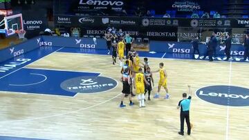 Resumen del Lenovo Tenerife vs San Pablo Burgos de la Basketball Champions League