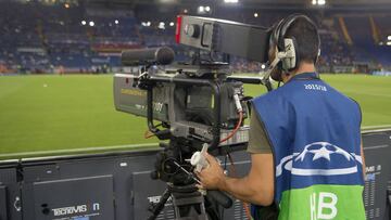 Cámaras de televisión.