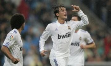 Mesut Özil signed for Real Madrid in 2010 and remained at the Bernabéu until 2014.