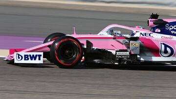 Sergio Pérez (Racing Point RP19, Bahréin. F1 2019).