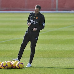 Vicente Moreno: "Siempre es difícil meterle mano al Barcelona pero lo vamos a intentar"