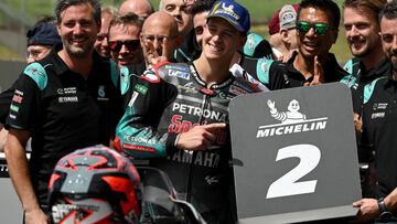 Segundo de Quartararo en Mugello.