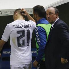 El fantasma de Cheryshev persigue a Rafa Benítez en pleno Halloween
