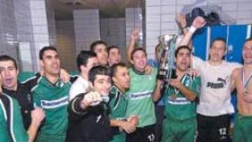 <b>COSTUMBRE.</b> La plantilla del Interviú lleva varios festejos seguidos.