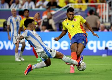 La Selección Colombia cayó 1-0 ante Argentina en el Hard Rock Stadium en partido válido por la final de la Copa América 2024.
