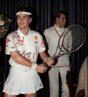 Las figuras de los deportistas en el Museo de Cera de Madrid