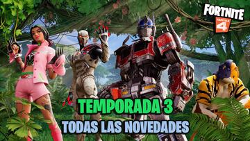 fortnite capitulo 4 temporada 3 tierras salvajes novedades