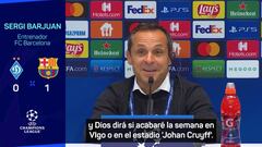 Sergi: "Hab¨ªa que ganar por lo civil o por lo criminal"
