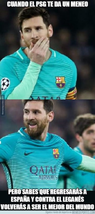 Los memes más divertidos del mal partido del Barcelona ante el Leganés