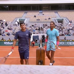 "Va a ganar 40 Roland Garros" pero por cosas como esta: la reacción de Nadal tras barrer a su rival